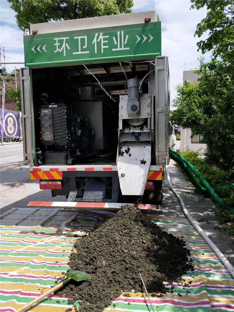 炉霍淤泥干湿分离
